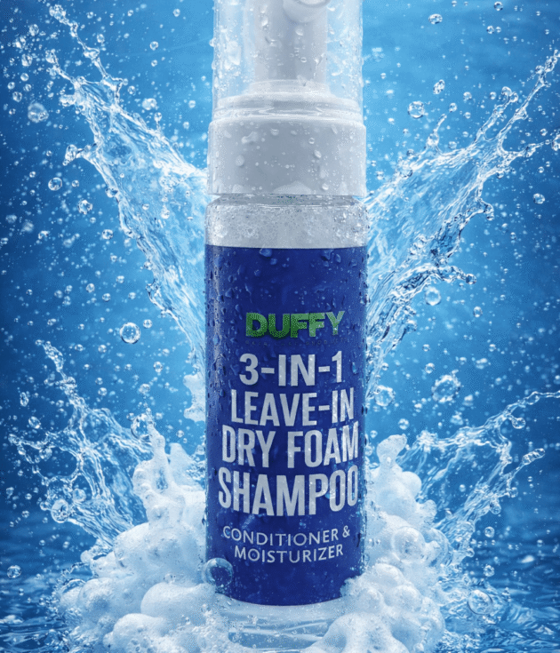 3-in-1 Leave-In Dry Foam Shampoo, Conditioner & Moisturizer